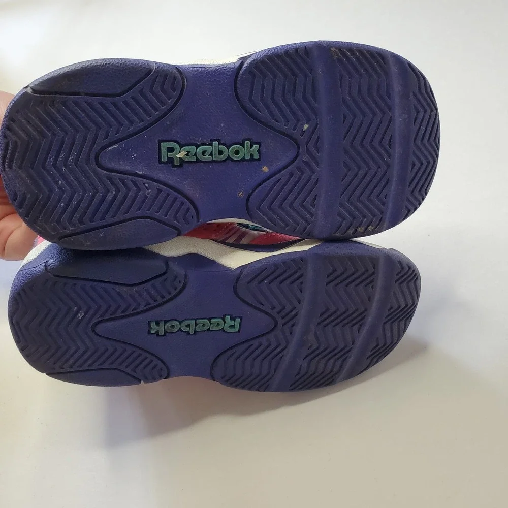 REEBOK KAMIKAZE MID ALL-STAR PINK PURPLE BLUE toddler  SIZE 7‎ BASKETBALL SHOES